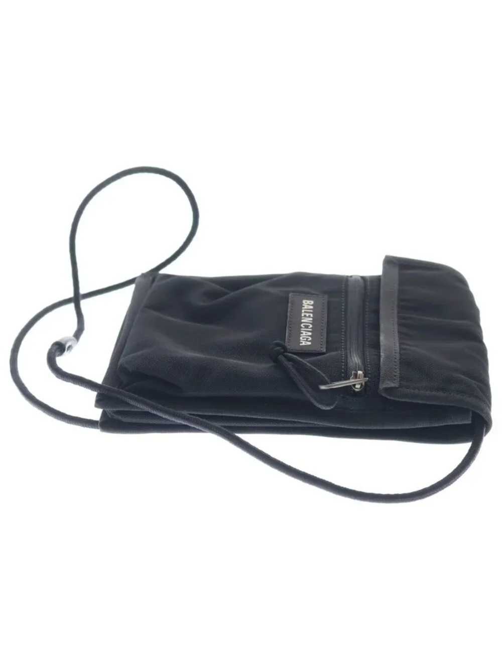 Balenciaga Explorer Pochette Shoulder Bag Pouch Black